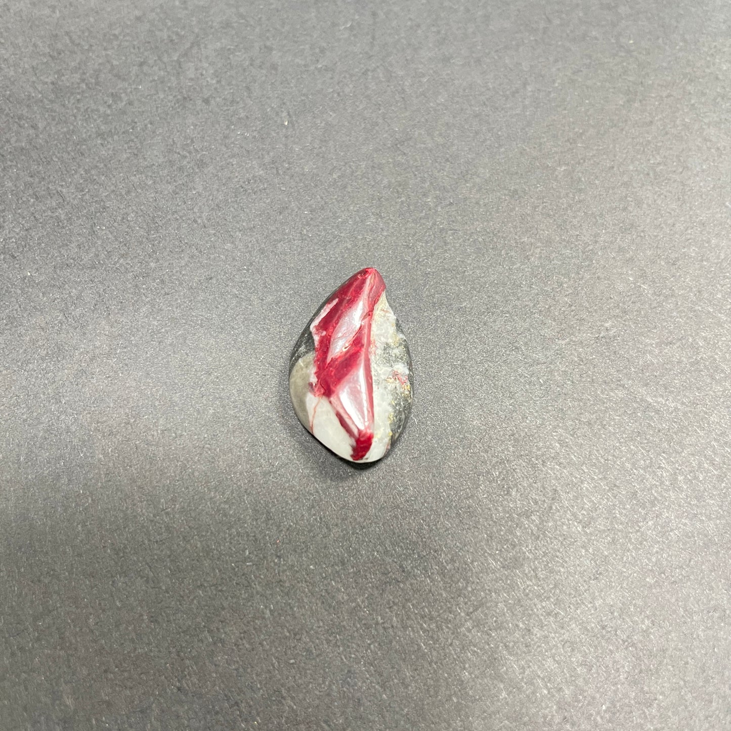 Natural Cinnabar Stone Pendant – Genuine Raw Crystal Jewelry for Healing, Energy, and Style
