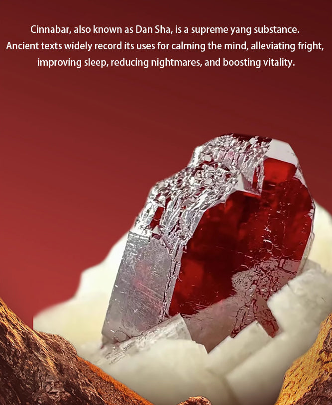 18K Gold Rotating Cinnabar Earrings - Zircon Snowflake Design, Symbol of Fortune & Radiance