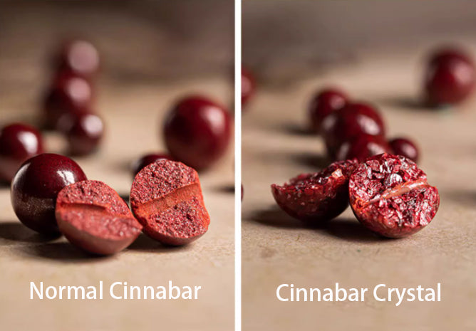 Minimalist Real Vintage Cinnabar Crystal Bracelet – High Purity, Maximum Energy